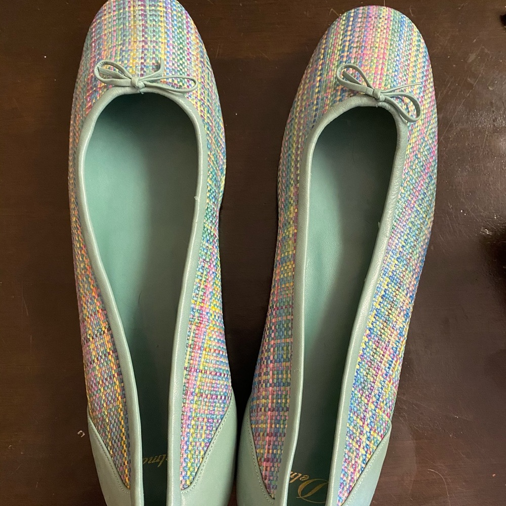 Delman ballet flats